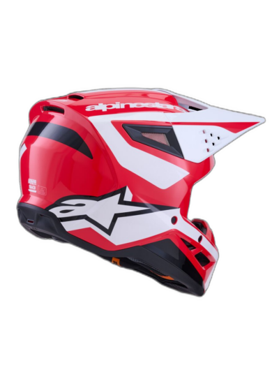 Alpinestars HELMET 3 HEAT RED/WH/BLK - Image 7