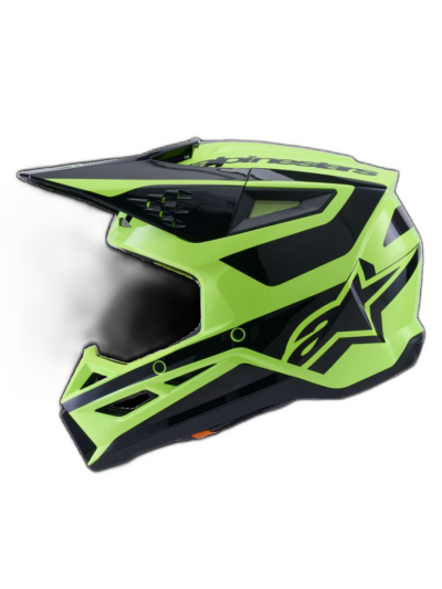 Alpinestars HELMET 3 HEAT YEL/BLACK - Image 2