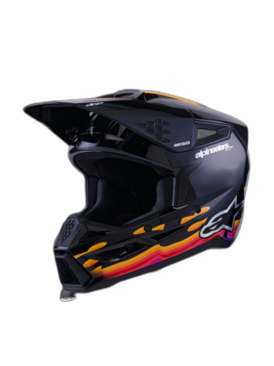 Alpinestars HELMET 3 FORCE BLACK-GLOSS