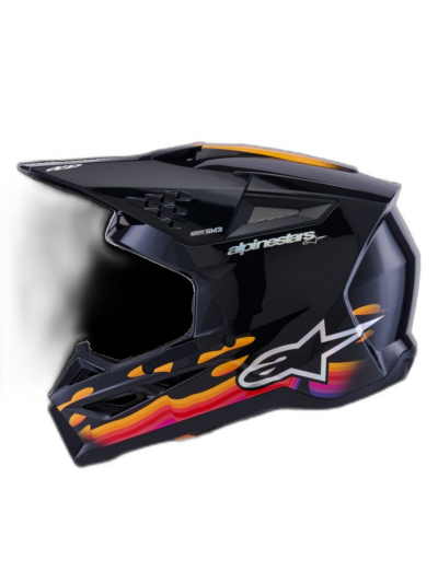 Alpinestars HELMET 3 FORCE BLACK-GLOSS - Image 5
