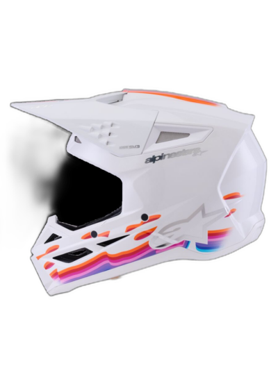 Alpinestars HELMET 3 FORCE WHITE-GLOSS - Image 6