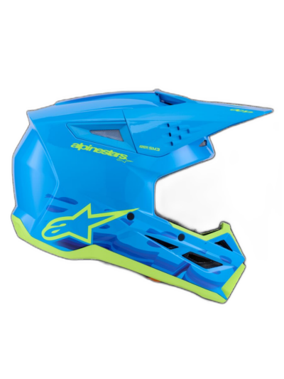Alpinestars HELMET 3 FORCE CYAN - Image 7