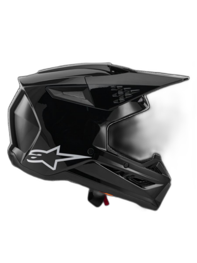 Alpinestars HELMET 3 BLACK-GLOSS - Image 5