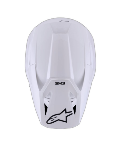 Alpinestars HELMET 3 WHITE-GLOSS - Image 2