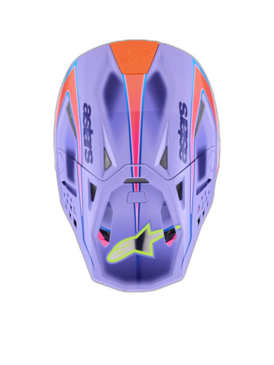 Alpinestars HELMET 10 JETT PURPLE/PINK - Image 2