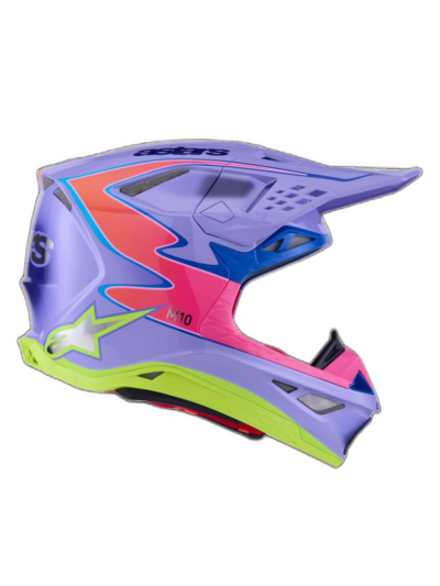 Alpinestars HELMET 10 JETT PURPLE/PINK - Image 3