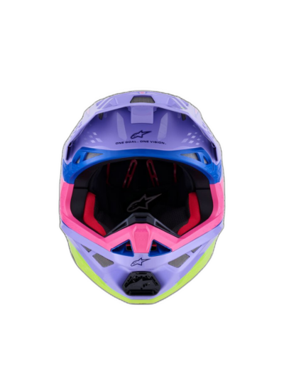 Alpinestars HELMET 10 JETT PURPLE/PINK - Image 6