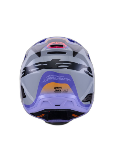Alpinestars HELMET YTH 3 JETTSON GRAY/PUR/BLK - Image 2