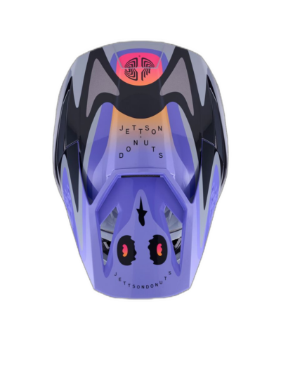 Alpinestars HELMET YTH 3 JETTSON GRAY/PUR/BLK - Image 5