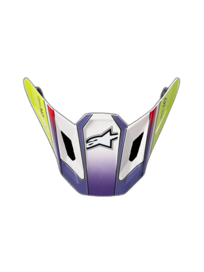 Alpinestars VISOR 7 FUSE WHT/YL/PU
