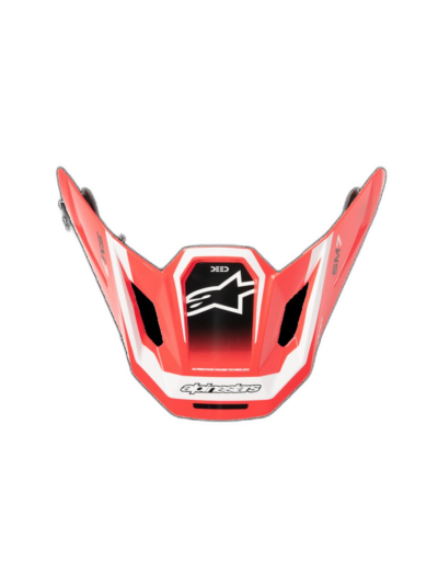 Alpinestars VISOR 7 DEED RED/BLK/WH