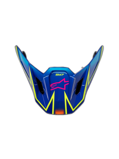 Alpinestars VISOR 7 CAST BLU/YL/PINK