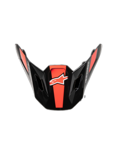Alpinestars VISOR 7 RISE BLK/RD/SILV