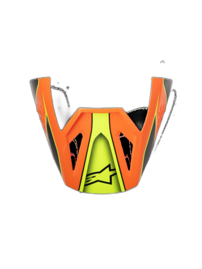 Alpinestars VISOR 3 FRAY BLK/OR/YL