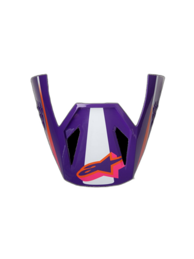 Alpinestars VISOR 3 HEAT WHT/PU/PINK