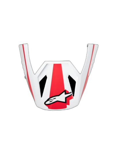 Alpinestars VISOR 3 HEAT RED/WH/BLK