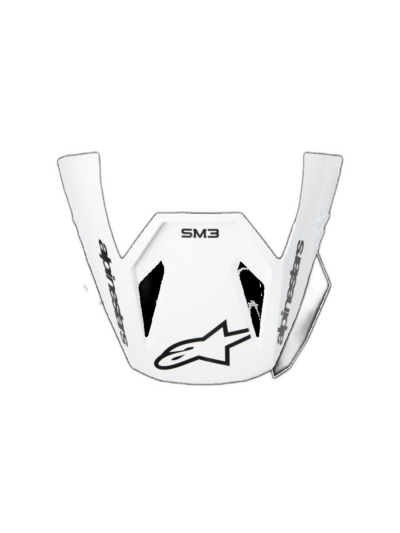 Alpinestars VISOR 3 WHITE-GLOSS