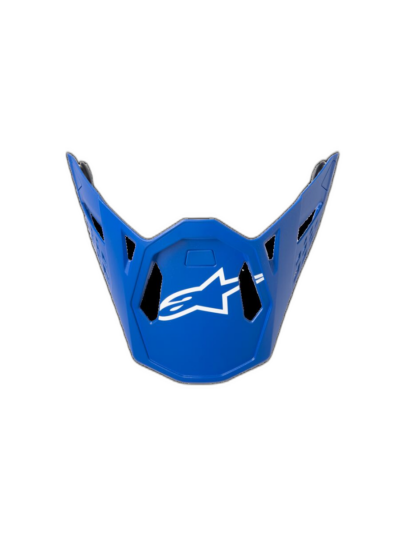 Alpinestars VISOR S-M10 FLOOD BLUE/BLK-CARB