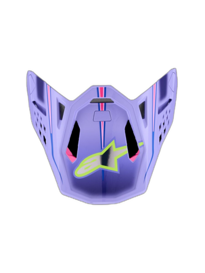 Alpinestars VISOR S-M10 JETT PURPLE/PINK