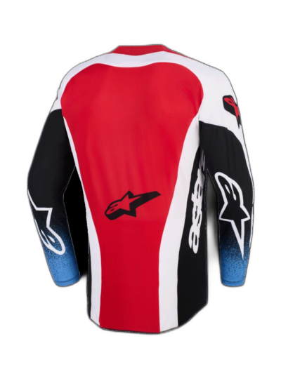 Alpinestars JERSEY TECHSTAR KNIF BLK/WH/RED - Image 2