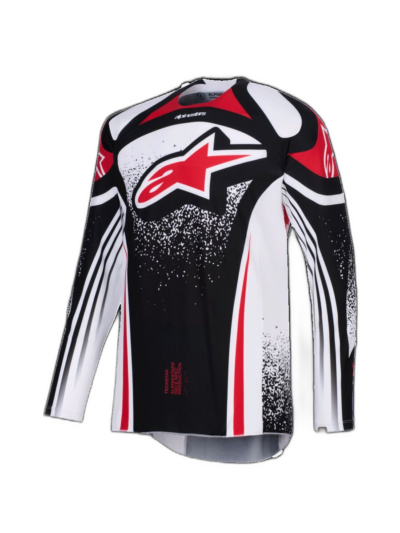 Alpinestars JERSEY TECHSTAR NOMUR BLK/WH/RED