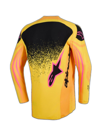 Alpinestars JERSEY TECHSTAR NOMUR OR/YL/PINK - Image 2