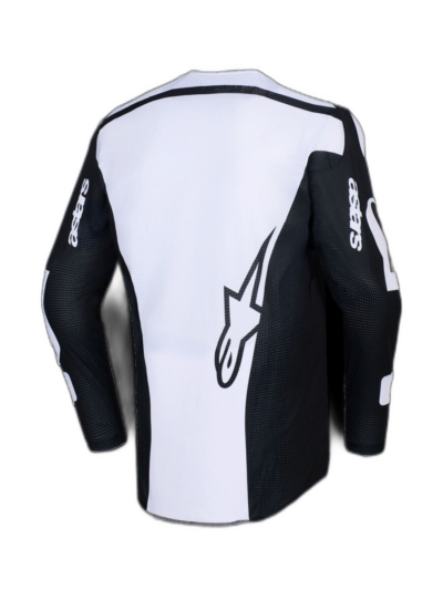 Alpinestars JERSEY RACER AIR RIWAY BLK/WHT - Image 2