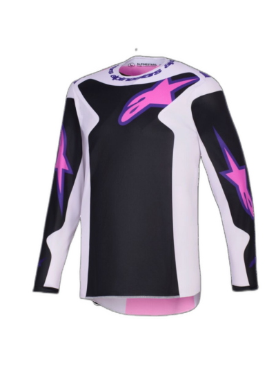Alpinestars JERSEY FLUID GRID BLK/GY/PU