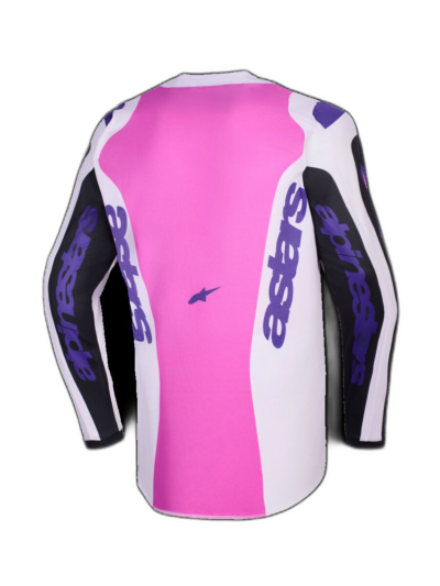 Alpinestars JERSEY FLUID GRID BLK/GY/PU - Image 2