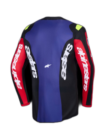 Alpinestars JERSEY FLUID GRID RED/BLK/PURP - Image 2