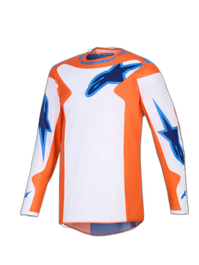 Alpinestars JERSEY FLUID GRID ORAN/BLUE