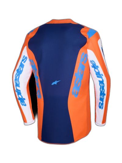 Alpinestars JERSEY FLUID GRID ORAN/BLUE - Image 2