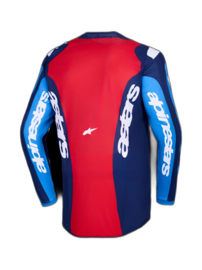 Alpinestars JERSEY FLUID GRID BLUE/RED - Image 2