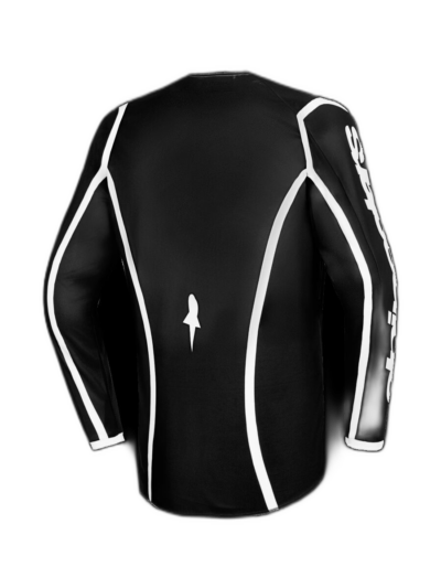 Alpinestars JERSEY FLUID APEX BLACK/GRAY - Image 2