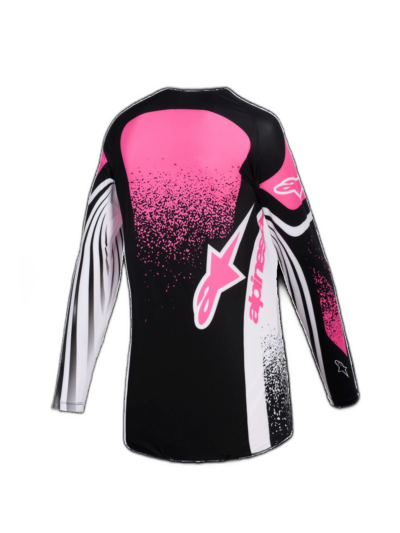 Alpinestars JERSEY W TECHSTAR NOMUR BLK/WH/FUCHSIA - Image 2