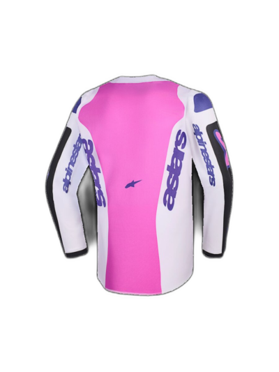 Alpinestars JERSEY YTH FLUID GRID BLK/GY/PU - Image 2