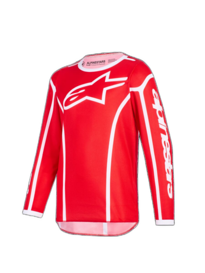 Alpinestars JERSEY YTH FLUID APEX RED/WHITE
