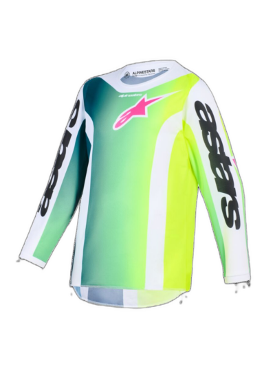 Alpinestars JERSEY YTH FLUID PORTL GRN/WH/BLK