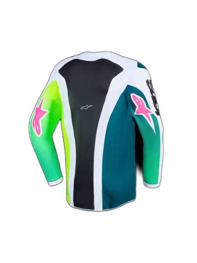 Alpinestars JERSEY YTH FLUID PORTL GRN/WH/BLK - Image 2