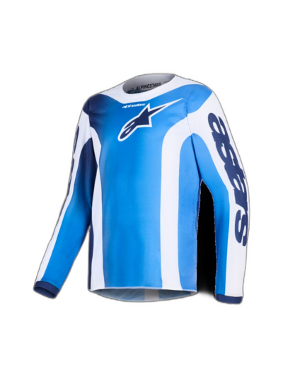 Alpinestars JERSEY YTH FLUID PORTL BLUE/WHITE