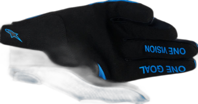 Alpinestars Radar MX Gloves - UCLA Blue/White - Image 2