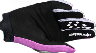 Alpinestars W F Bore V Gloves – Violet/White/Black - Image 2