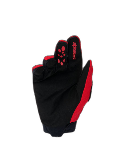 Alpinestars GLOVES YTH FULL BORE V RED/BLACK - Image 2