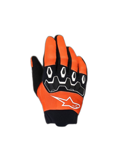 Alpinestars GLOVES YTH FULL BORE V ORANGE/WH/BLK