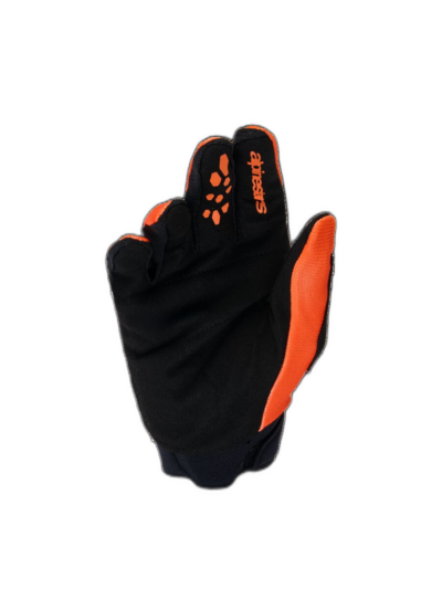 Alpinestars GLOVES YTH FULL BORE V ORANGE/WH/BLK - Image 2