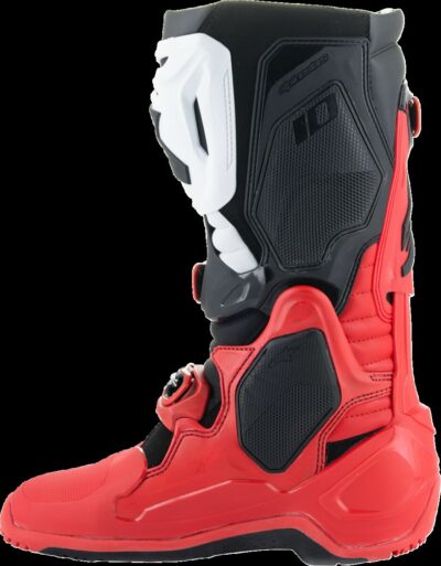 Alpinestars BOOT TECH 10 ENDURO BRIGHT RED/BLACK/WHITE - Image 3