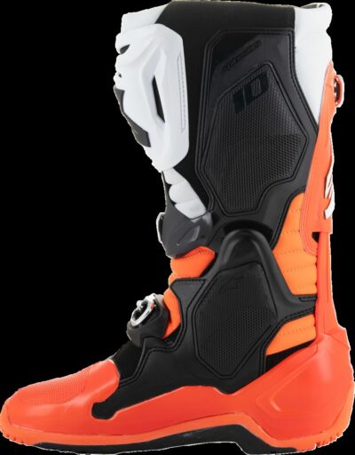 Alpinestars BOOT TECH 10 ENDURO ORANGE FLUO/BLACK/WHITE - Image 3