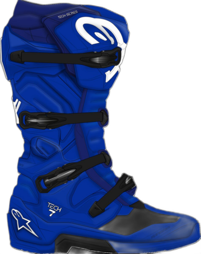 Alpinestars BOOT TECH 7 BLUE - Image 3