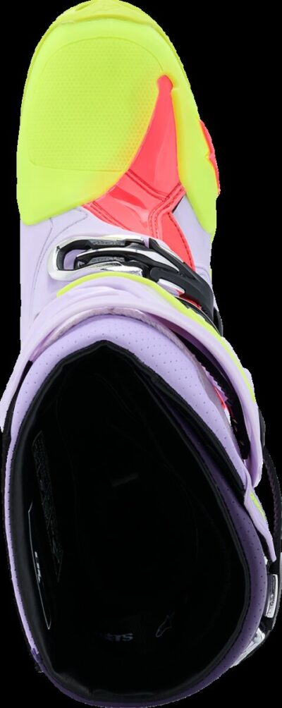 Alpinestars BOOT TECH 10 S-VENTED PRP/YL FL/DIVA PNK - Image 5