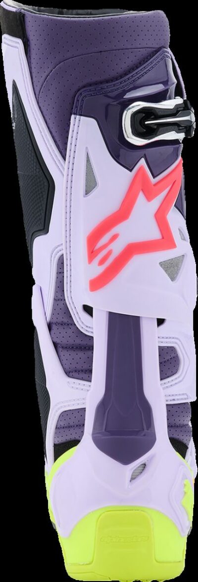 Alpinestars BOOT TECH 10 S-VENTED PRP/YL FL/DIVA PNK - Image 6